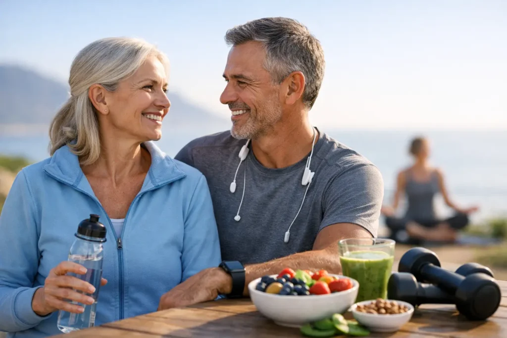 Healthy Aging and Longevity After 45