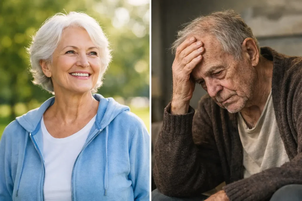 Healthy Aging vs Unhealthy Aging Explained