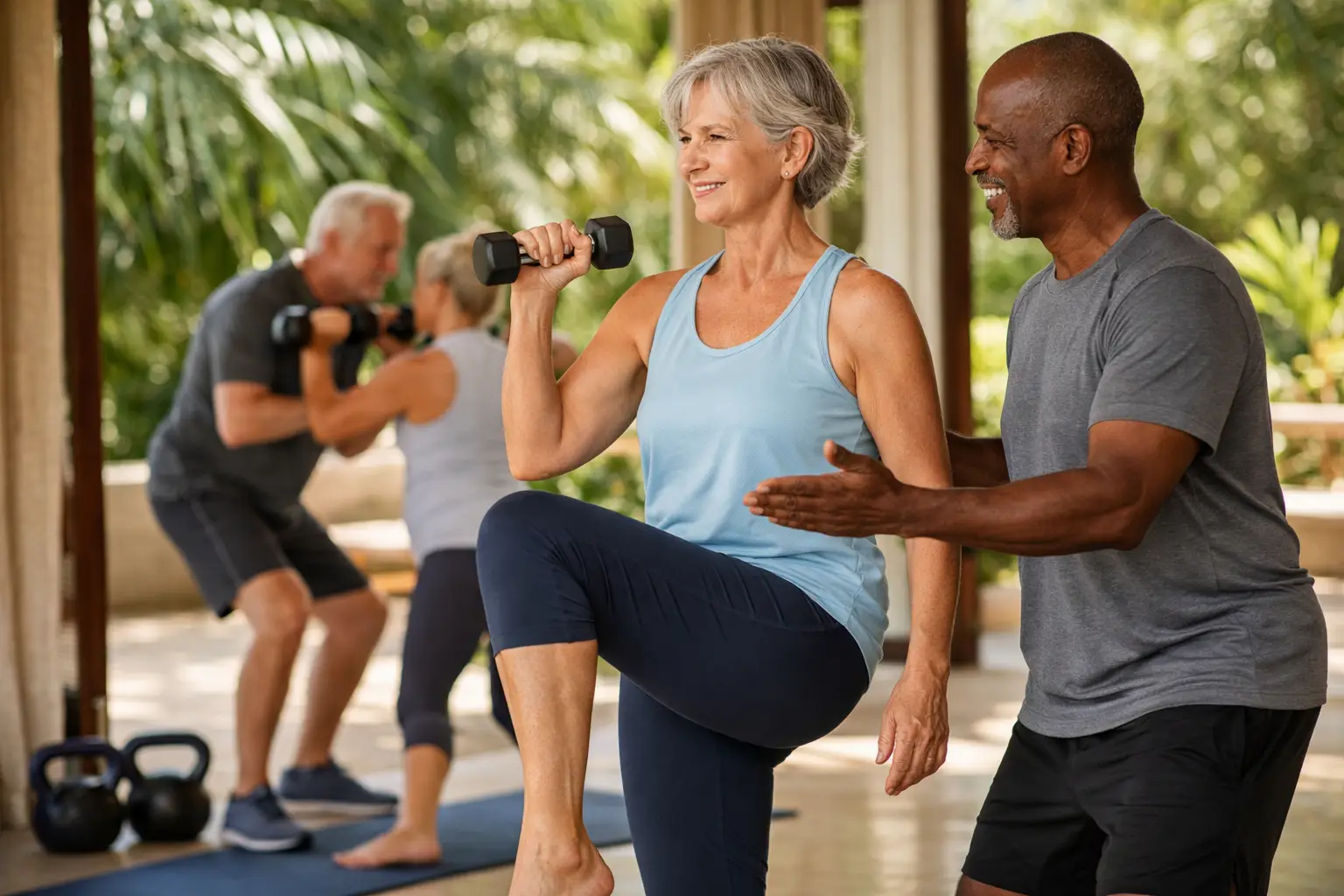 How to Improve Balance After 60 With Strength