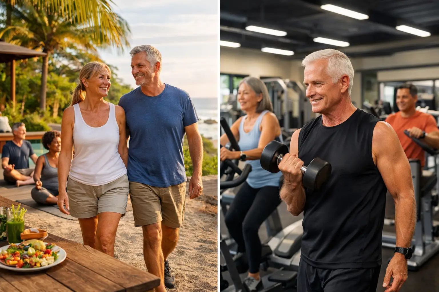 Midlife Fitness Retreat vs Gym Membership